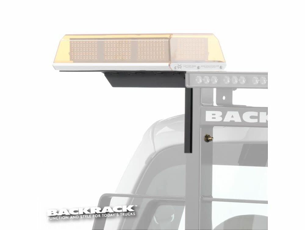 RealTruck BAC91001 Soporte de Luz Trasera, Negro, 10.5 Pulgadas, Lado del Conductor, Universal con Marco Trasero