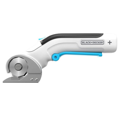 BLACK+DECKER BCRC115FF Cortador giratorio, blanco