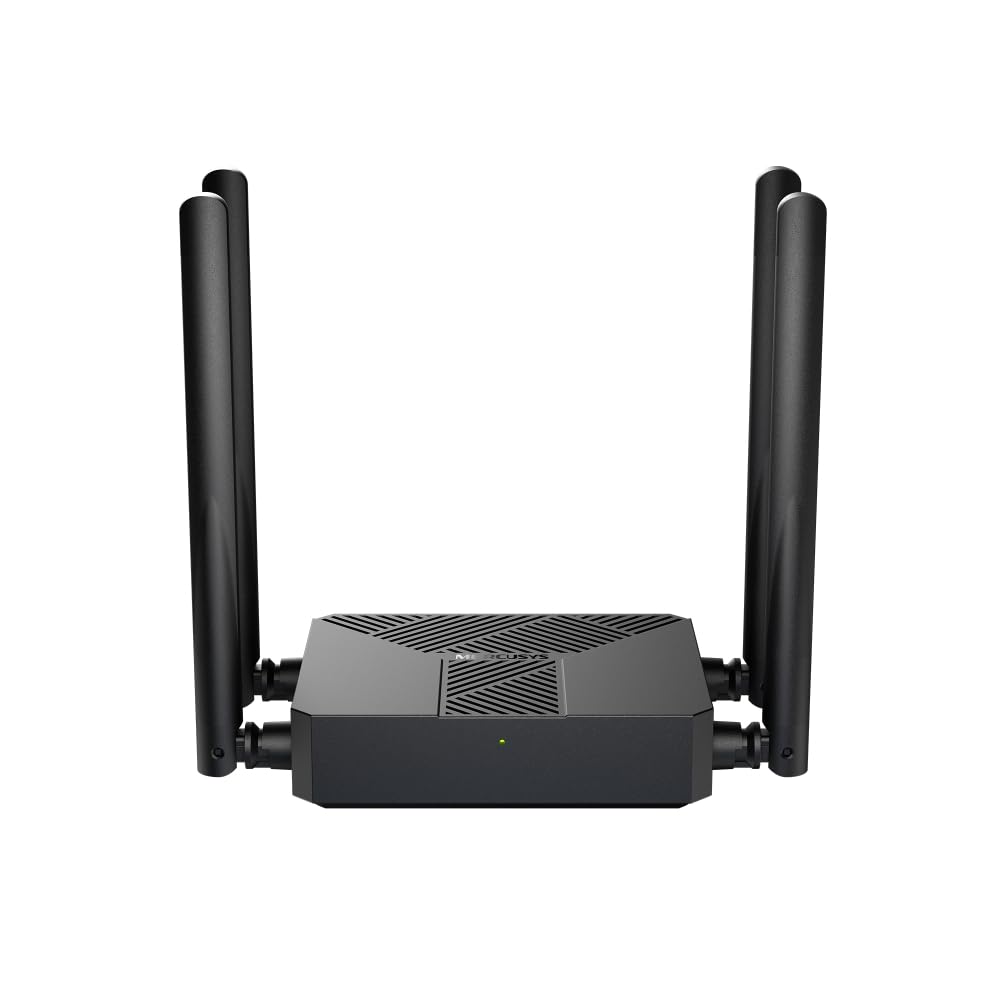 MERCUSYS de TP-Link Router Wi-Fi 6, 802.11ax, AX1500, 3*Puertos Gigabit, 4*Antenas de Alta Ganancia, fácil configuración. MR62X