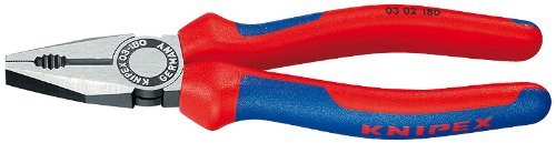 KNIPEX Herramientas - 3 piezas de combinación multicomponente, nariz larga, juego diagonal (2011)