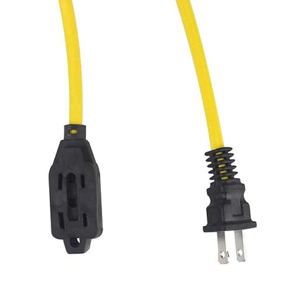 Keer, Modelo 2443, Extensión Eléctrica Uso Rudo, Amarillo, 30M
