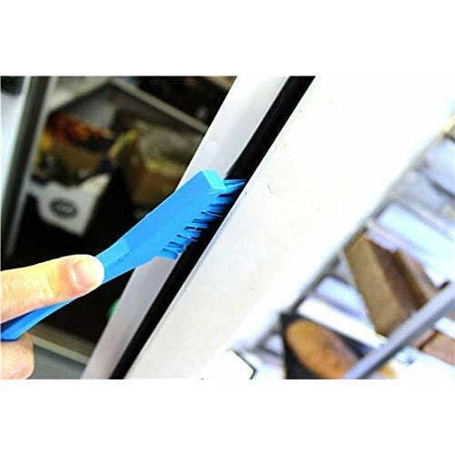 Vikan 44012 Hand-Held Detail Brush, Polypropylene, Polyester Bristle, 8-5/64", Green