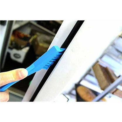 Vikan 44012 Hand-Held Detail Brush, Polypropylene, Polyester Bristle, 8-5/64", Green