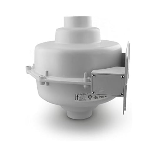 RadonAway Radon Mitigation Ventiladores, 7.6 cm, GP501, Blanco