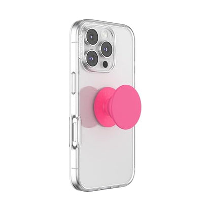 PopSockets - Empuñadura para teléfono con Soporte expandible, Agarre calcomanía, Color Rosa neón
