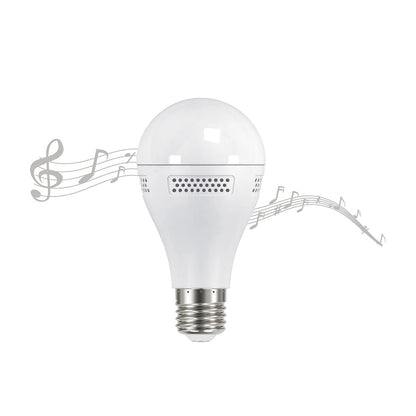 Tecnolite Foco LED con Bocina Integrada, Luz Suave Cálida, Tecnolite A19SB-LED/001/30