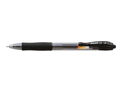 Pilot G2 Bolígrafos retráctiles de tinta de gel de alta calidad, Colores variados, Colores Variados, 8-Pack Pouch
