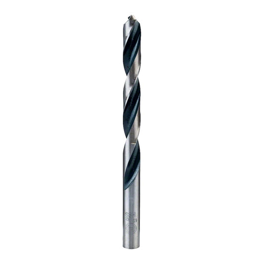 Bosch Broca para Metal HSS-PointTeQ, Plata/Negro, 9/32", 10 unidades