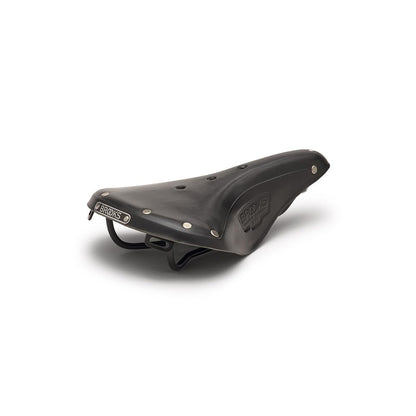 Brooks England B17 - Sillín de Bicicleta Hecho a Mano de Piel (Acero, Titanio, Cobre)
