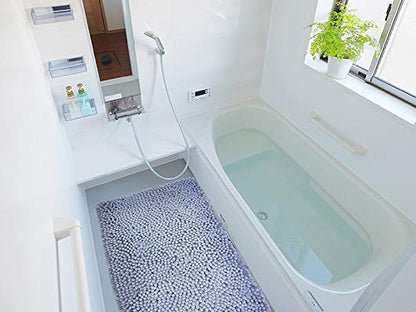 Tapete de Baño DIB Shaggy Coral 40X60 cm Gris