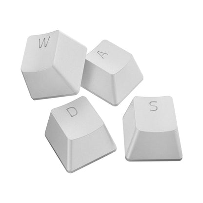 Razer Pbt - Kit de teclas para personalizacion de teclados mecánicos y ópticos, Color Mercury/ Blanco