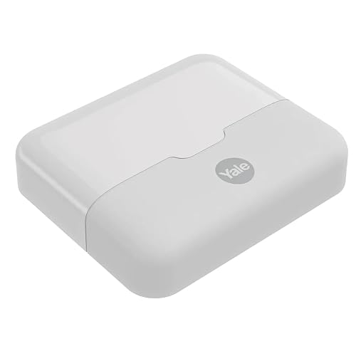 Yale cerradura eléctrica ymc420 negro con hub para exteriores