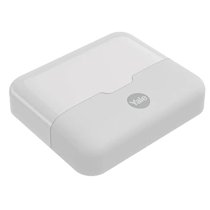 Yale cerradura eléctrica ymc420 negro con hub para exteriores