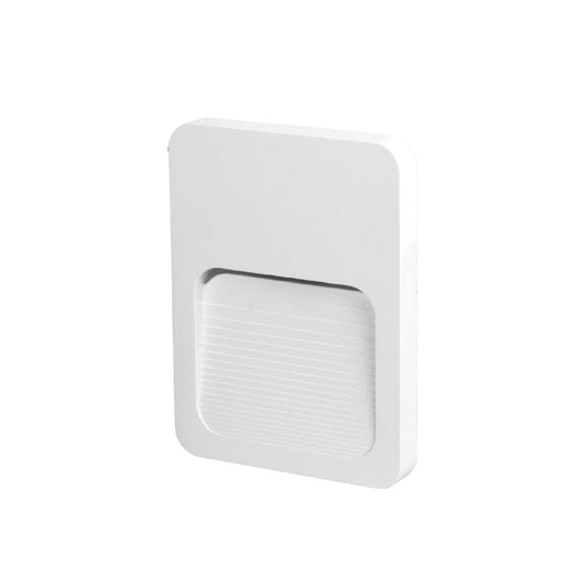 Luminaria Winled de Cortesia Blanco Calido 30000K, Potencia de 2w, 64 Lúmenes, Policarbonato de alta resistencia para uso en exterior, Apertura de 75°