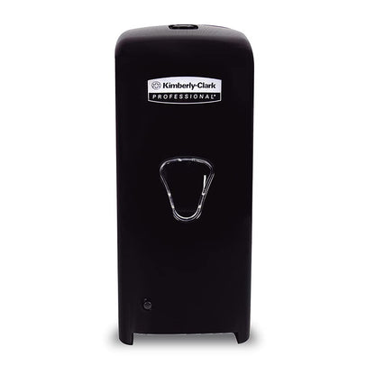 Jabonera Automática Kimberly Clark Professional Propietaria Negra1200ml, para Jabón en Espuma (92516) y Espuma Limpiadora Base Alcohol (92508)