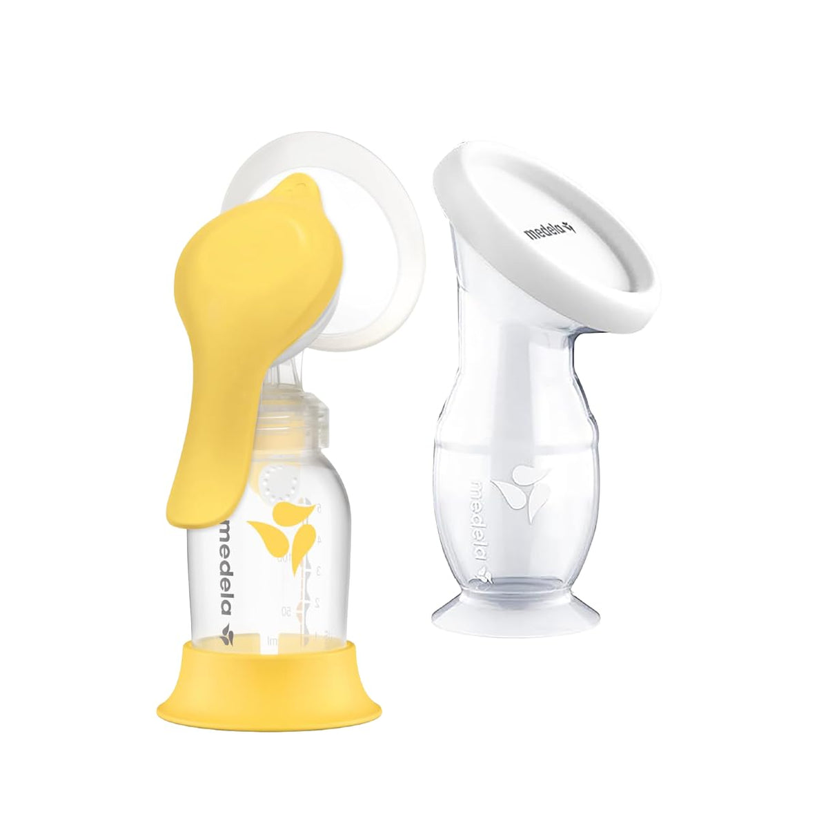 Medela Kit de Lactancia, Extractor Manual Harmony y Recolector de Silicona - Armonía y colector de leche materna