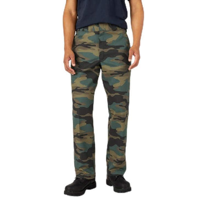 Dickies Original 874 Pantalón de Trabajo para Hombre - 36W x 34L - Camuflaje verde cazador
