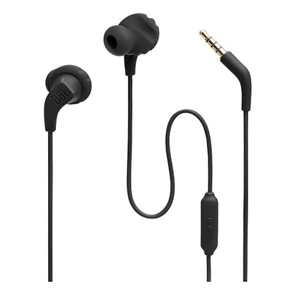 JBL Endurance Run 2 - Auriculares Deportivos Impermeables en la Oreja - Negro