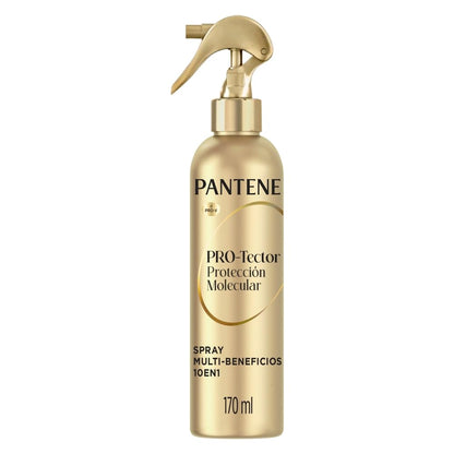 Pantene PRO-Tector Protección Molecular Spray Protector Térmico Multibeneficios 10en1 Para Cabello 170 ml