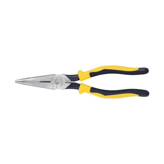 Klein Tools J203-8 Journeyman(TM) Long-Nose Pliers, HD Side Cutters, 8-5/16"