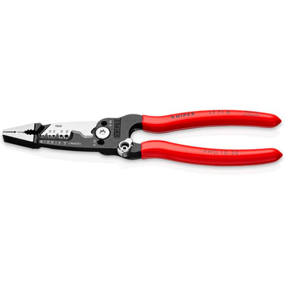 KNIPEX Tools 13 71 8 Pelacables forjados, 8 pulgadas