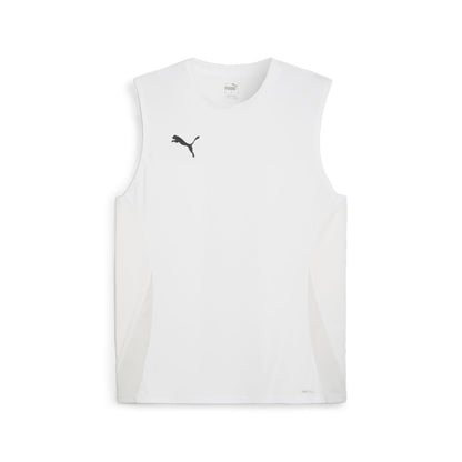 PUMA Teamgoal Playera sin Mangas para Hombre - G - Puma Blanco-puma Negro