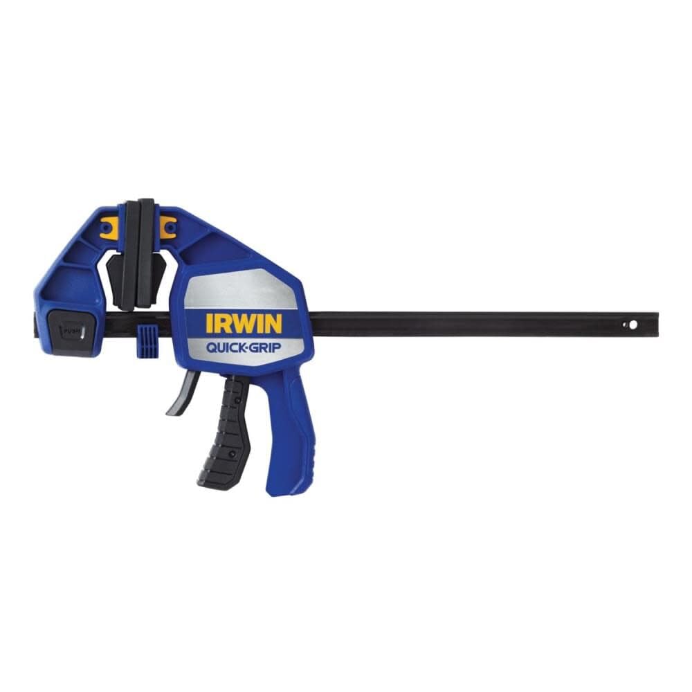 IRWIN Tools QUICK-GRIP 2021412N XP600 Series Prensa de banco y expansor para uso con una mano, 12 in - 30,48cm