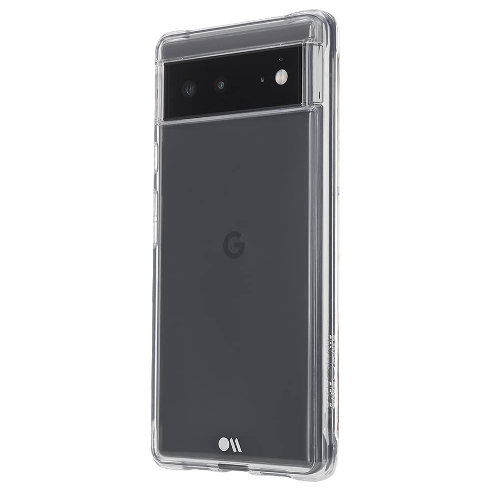 Case-Mate - Serie Tough - Funda para Google Pixel 6 - Delgada - Protección contra caídas de 10 pies - Transparente