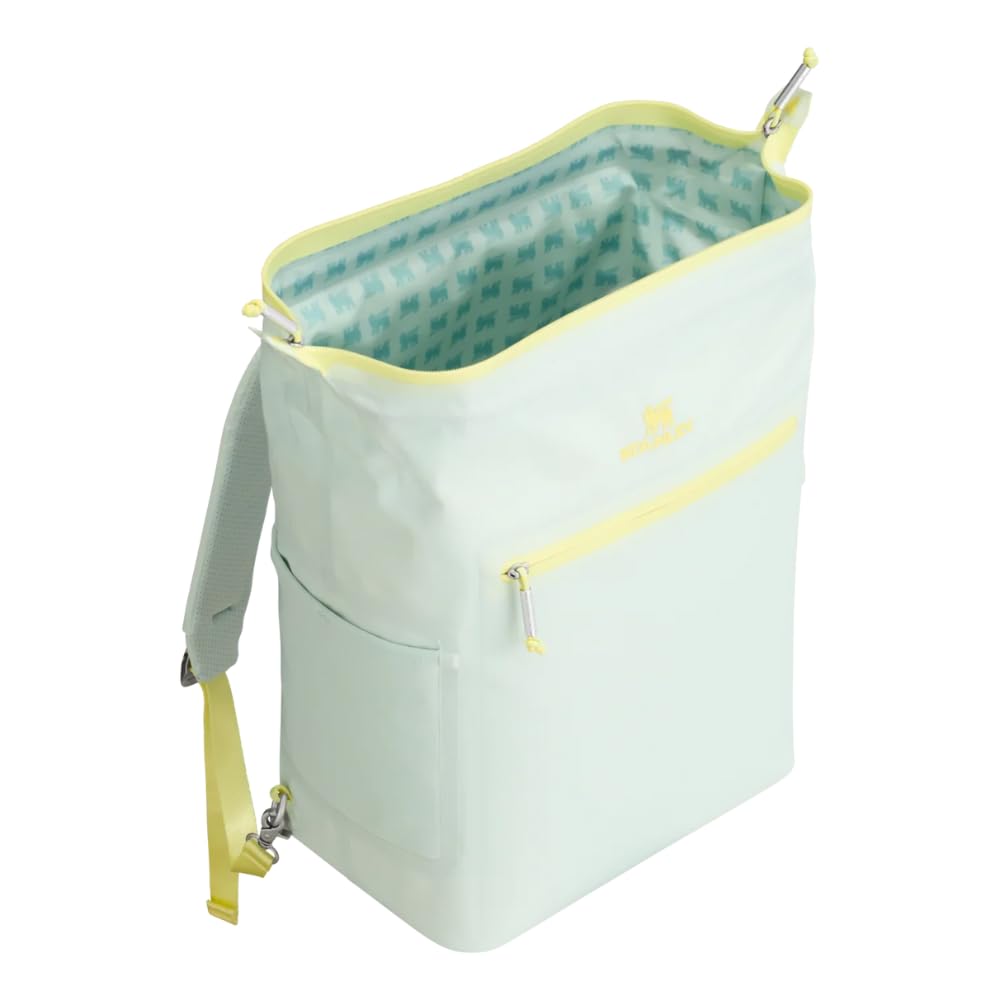 Stanley All Day Madeleine Mini Cooler 14L - Mochila Hielera Stanley con Espacio para 20 Latas, Correas Acolchonadas y Portavasos Integrado