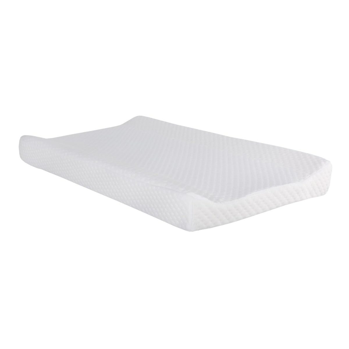 MEMORY FOAM BABY | Colchón Cambiador para Bebé – Seguro y Cómodo en Cada Cambio de Pañal y Ropa - Blanco -80 x 40 x 9 cm