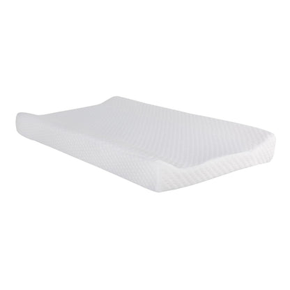 MEMORY FOAM BABY | Colchón Cambiador para Bebé – Seguro y Cómodo en Cada Cambio de Pañal y Ropa - Blanco -80 x 40 x 9 cm