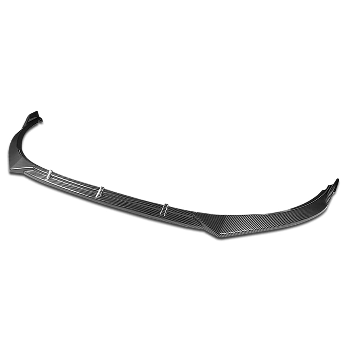 DNA MOTORING Labios de Parachoques Delantero STP-Style Plástico ABS Kia Optima 2011-2013 - Carbon Fiber Look - Modelo Kia Optima SX - Hybrid USA 11-13