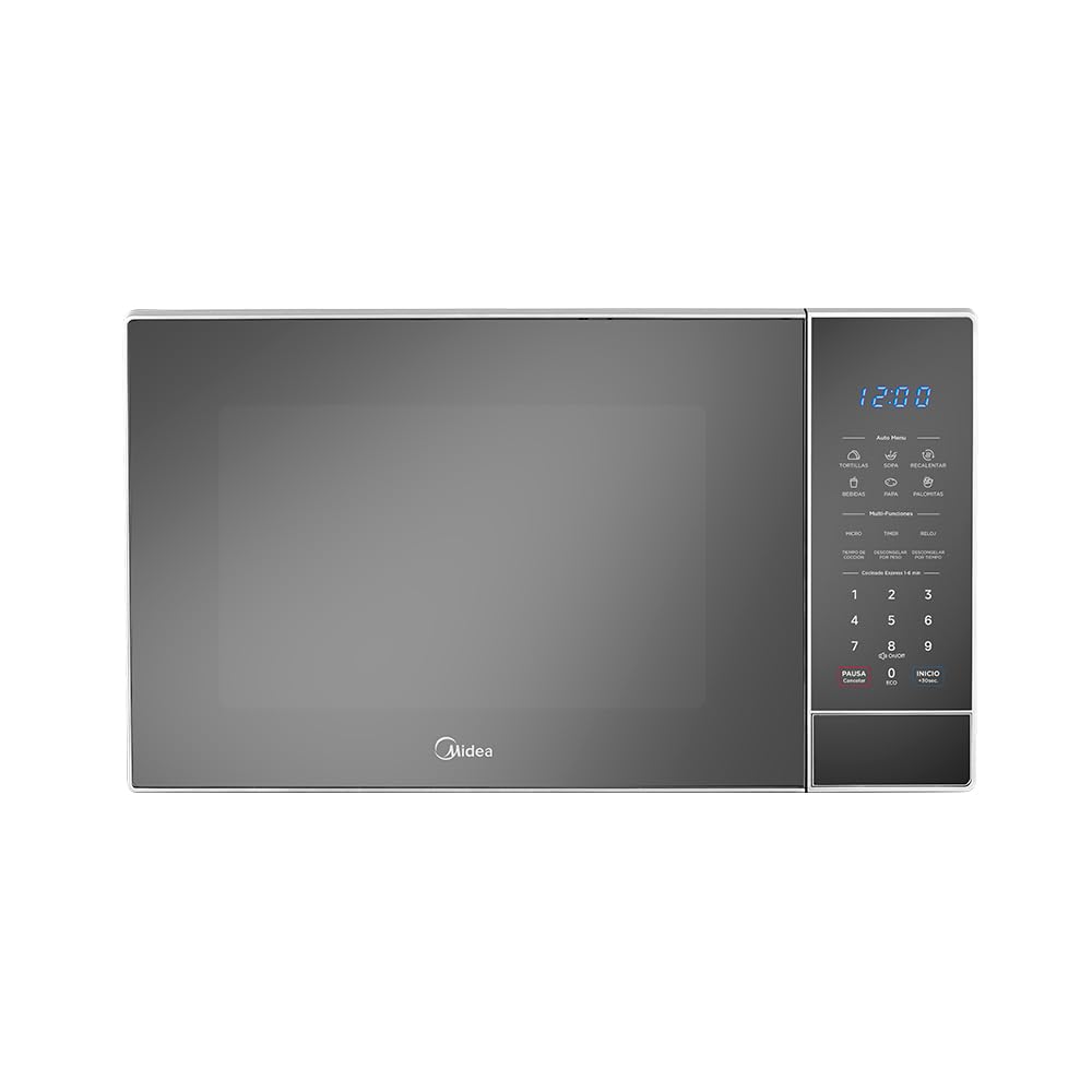 Midea Horno de Microondas 30L, 10 Niveles de Potencia, MMDX211S2MB - Gris