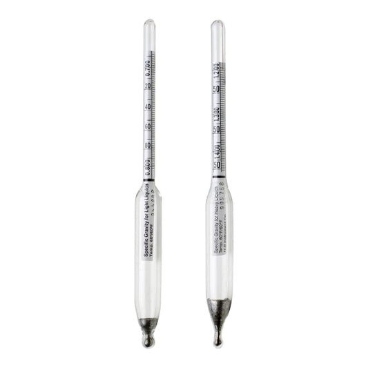 SP Bel-Art, H-B DURAC 1.000/1.600 Hidrómetro de gravedad específico para líquidos más pesados que el agua (B61801-7000)
