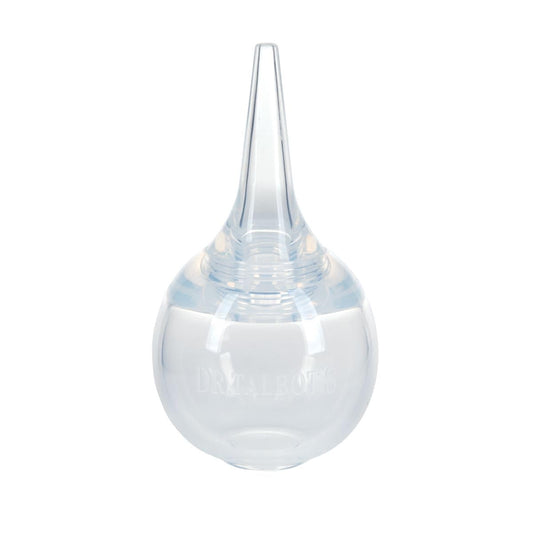 Aspirador nasal para bebés Dr. Talbot's - Silicona sin BPA - con estuche de almacenamiento - Transparente