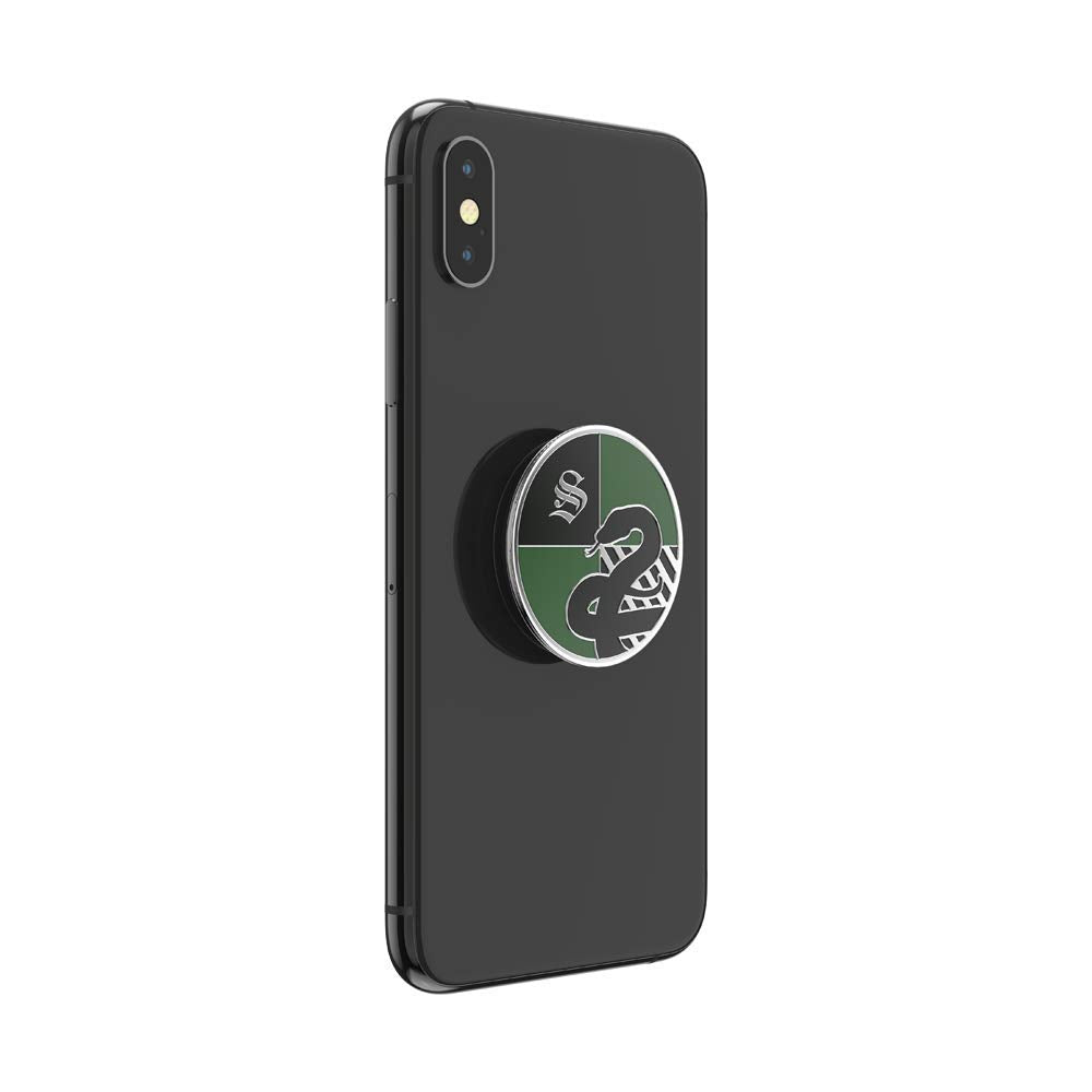 PopSockets - Empuñadura para teléfono con Soporte expandible, Harry Potter PopGrip - Slytherin