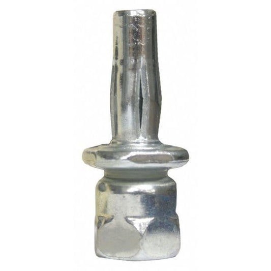 Everflow 8150922 - 25 3/20,3 cm Tornillo Vertical ampliable Colgador, purlin de calibre fino, acabado w/electro-zinc Acero de ancla de varilla roscada, Diseñado para tubo (, 25 unidades)