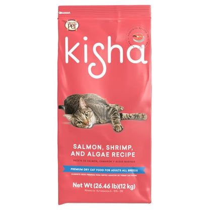 Kisha GrandPet Alimento Seco Gato Adulto, Natural, 12 kg