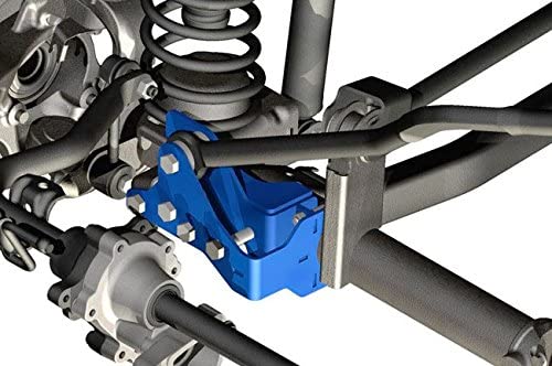 Rough Country Soporte de Barra Delantera para Jeep Wrangler JK 2007-2018, Negro, 1118