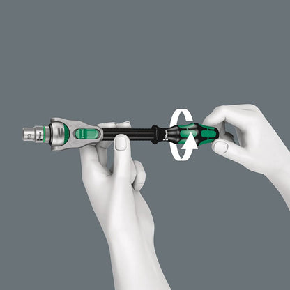 Wera 8100 SA 2 Zyklop Juego de carraca métrica de 1/4 pulgadas, 41 piezas
