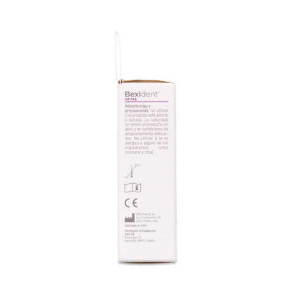 ISDIN Bexident Aftas Spray Con Ácido Hialurónico, Alivio Rápido Y Duradero, 15 ml