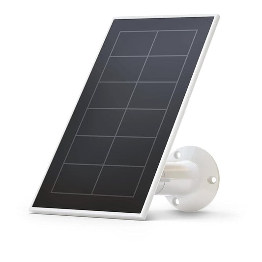 Arlo Panel Solar para Cámaras Essential, Cargador con Cable de 8 Pies y Soporte Ajustable