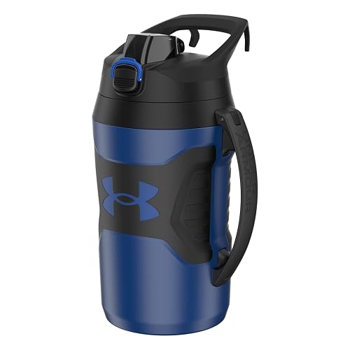 Under Armour Botella de Agua para entrenamiento 64oz Playmaker Jug para Adulto Unisex talla Unitalla color Azul