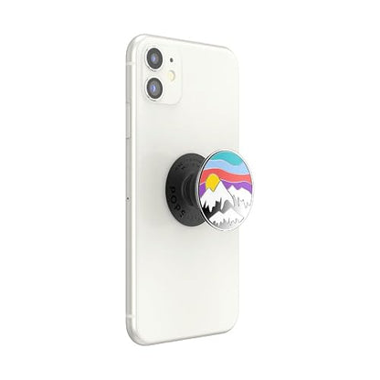 PopSockets - Empuñadura para teléfono con Soporte expandible, función Atril, Ajuste de altitud esmaltado