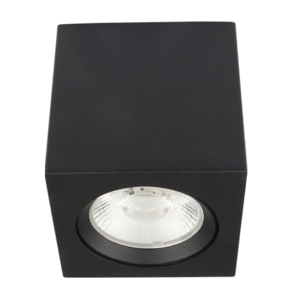 Tecnolite Lámpara de interior Spot LED para sobreponer, 10 W, Luz suave cálida