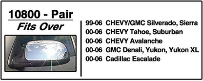 CIPA 10800 - Espejos de remolque personalizados - Chevy/GMC/Cadillac, par