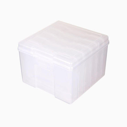 ArtBin 6947ZZ - Juego de organizador de fotos y manualidades, caja grande con 5 cajas de almacenamiento de plástico en el interior, color transparente