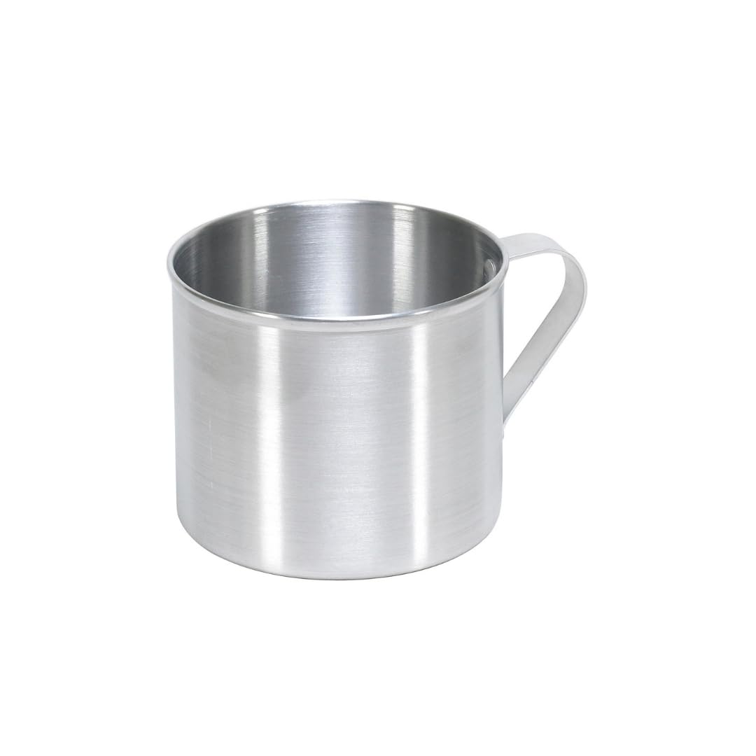 IMUSA USA Taza de Aluminio para Estufa y Camping 1.25 ct - 1 Count (Pack of 1)