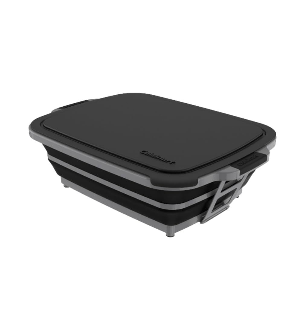 Cuisinart Recipiente Expandible Multiusos 4 en 1 Outdoors | Recipiente Multiusos,Capacidad de hasta 11.3 L,Diseño versátil,Tapa que se convierte en charola para servir