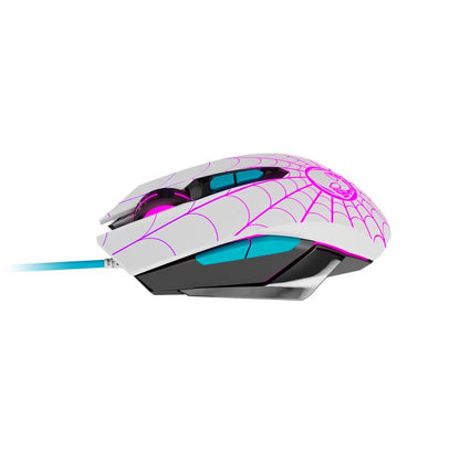 Xtech Americas Mouse óptico para Videojuegos Edición Ghost Spider